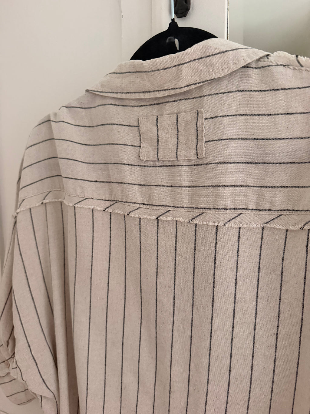 Italian stripe shirt - Natural