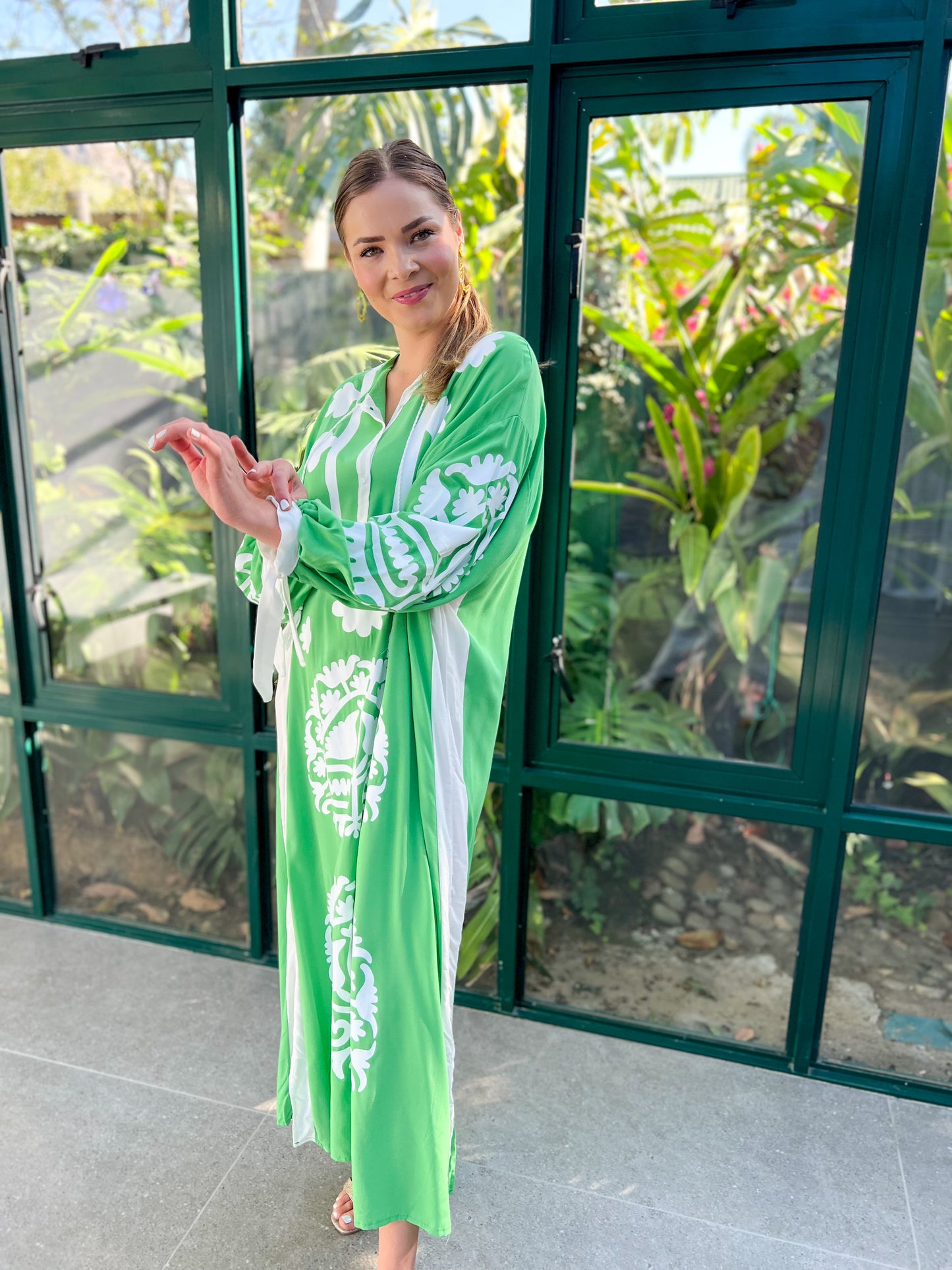 Kaftan - Green goddess