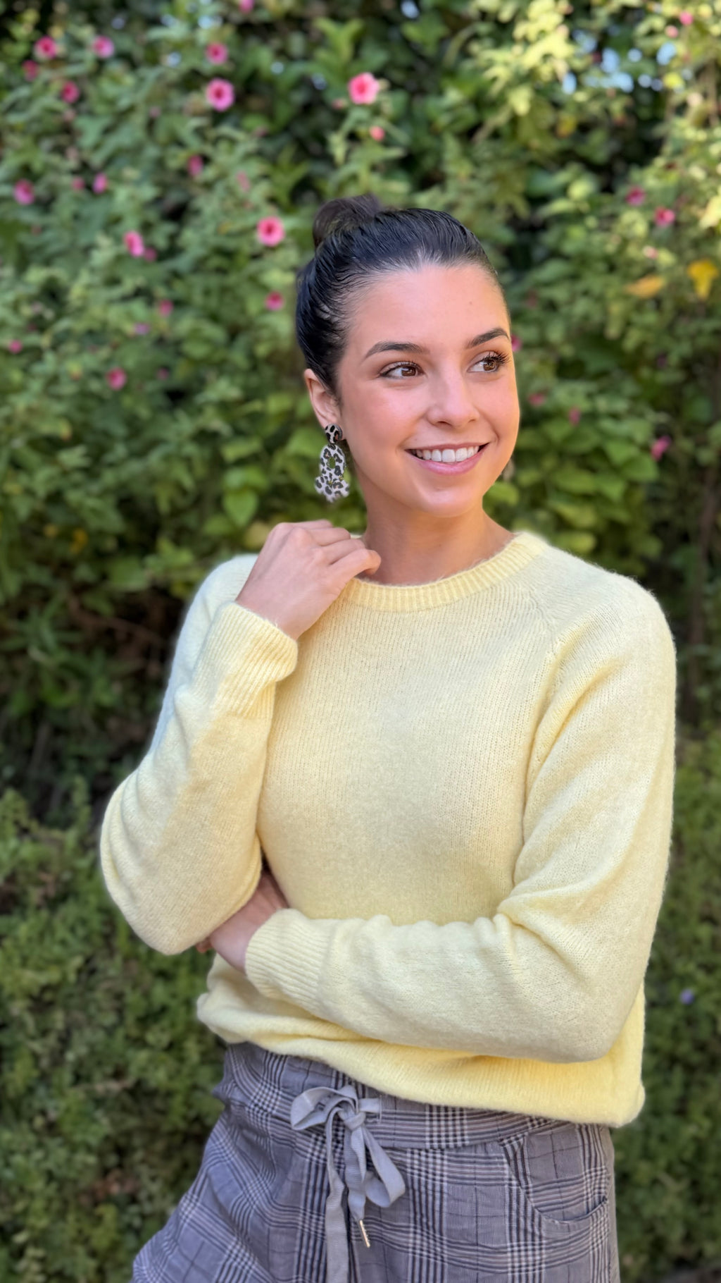 Baby alpaca knit - Butter yellow