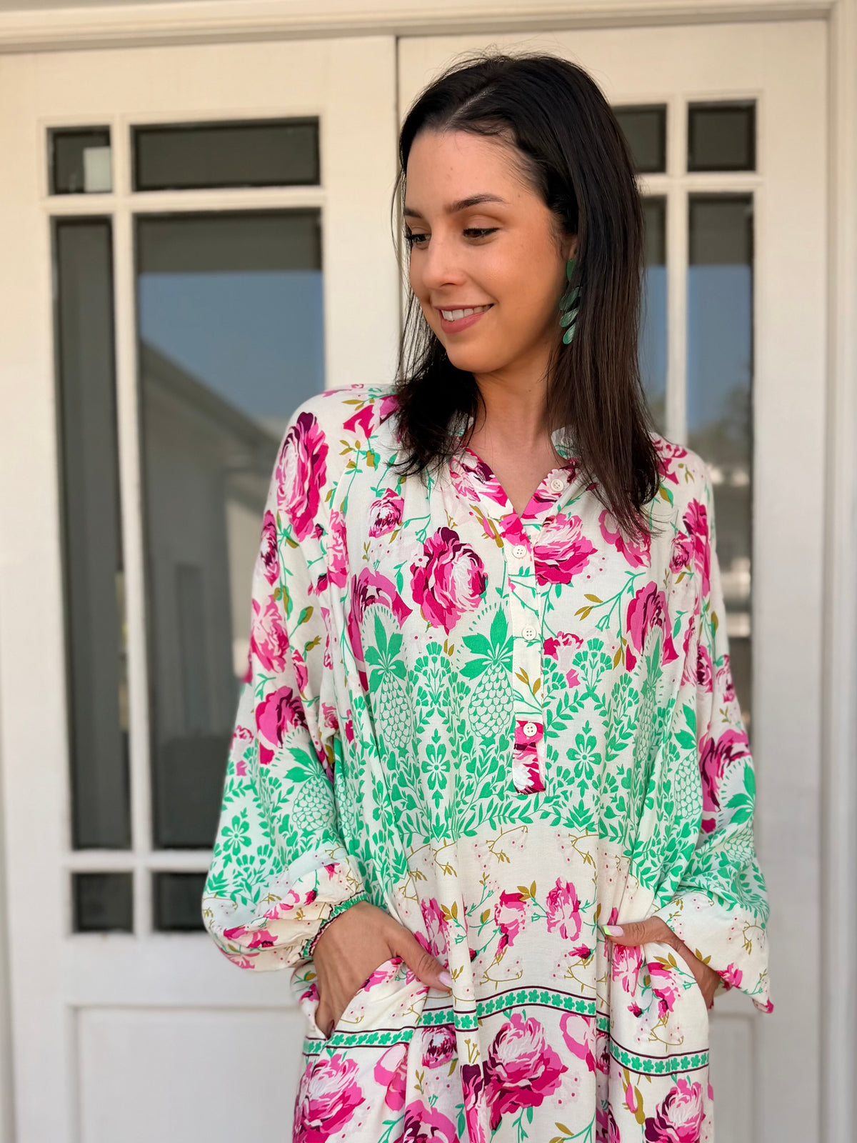 Riané dress - Pink rose