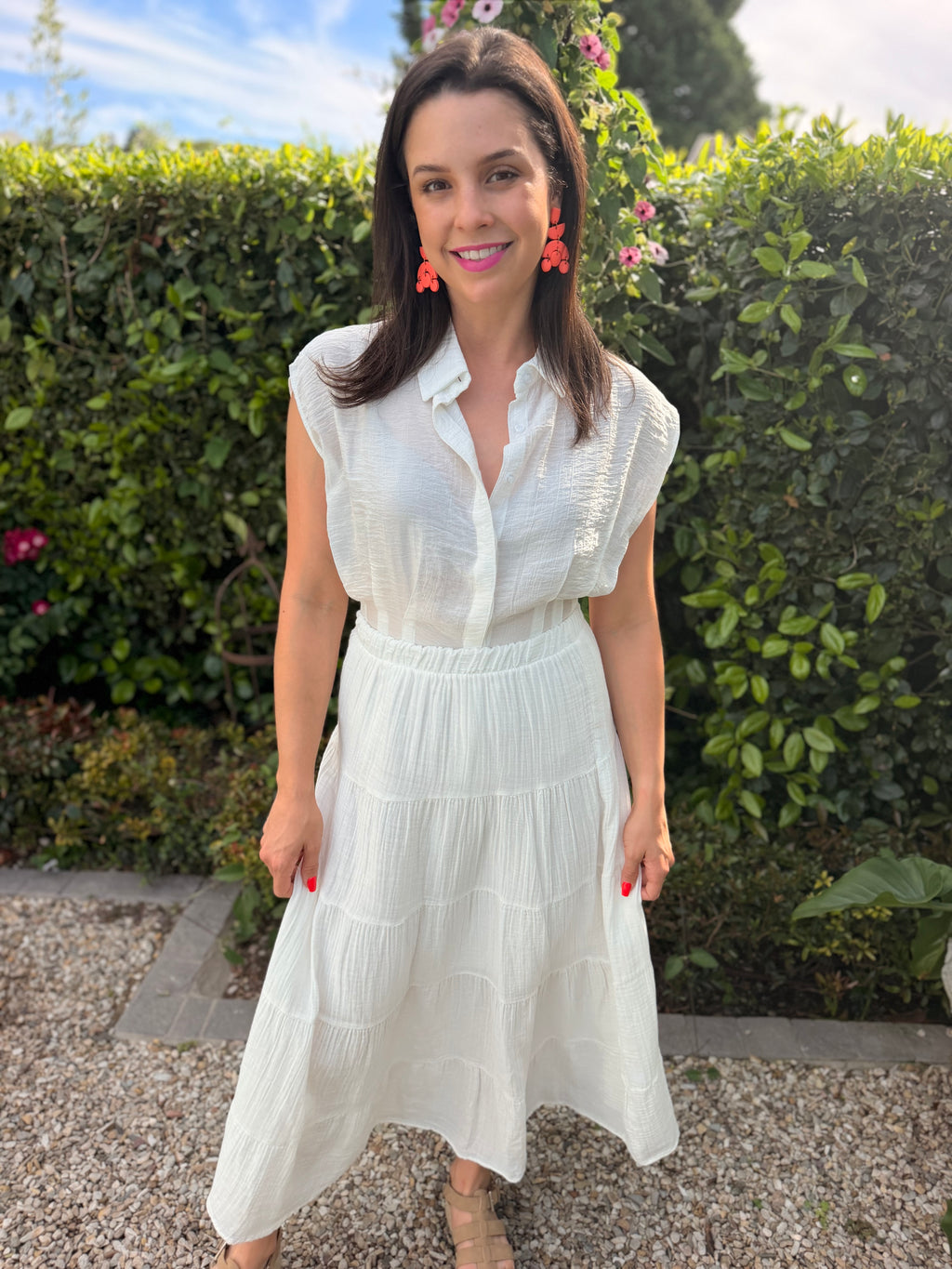 Selena skirt - White