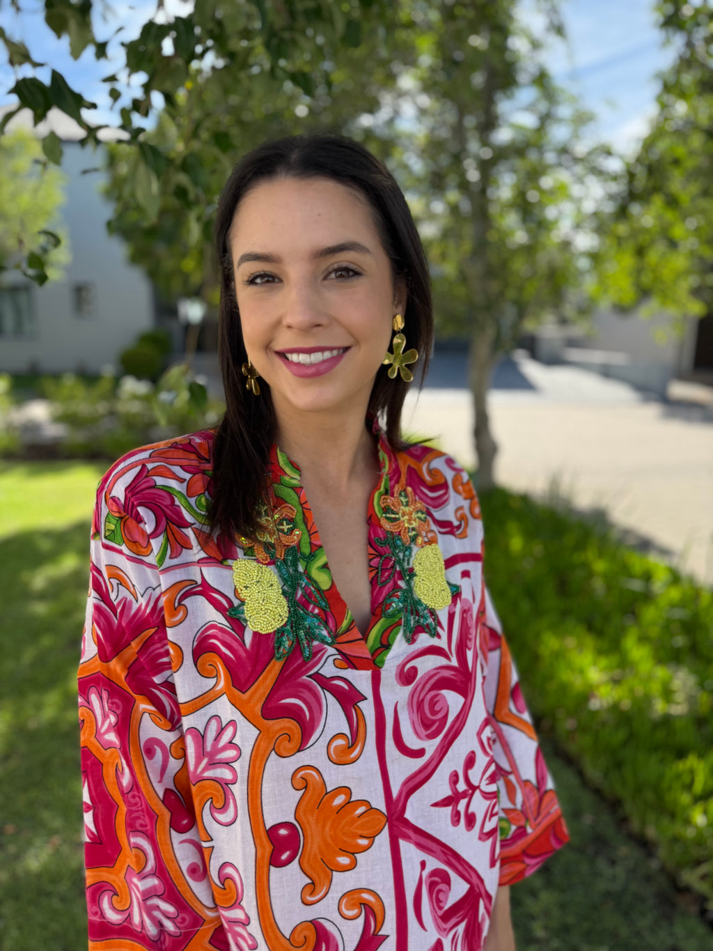 Romey kaftan - Pink La dolcé Vita