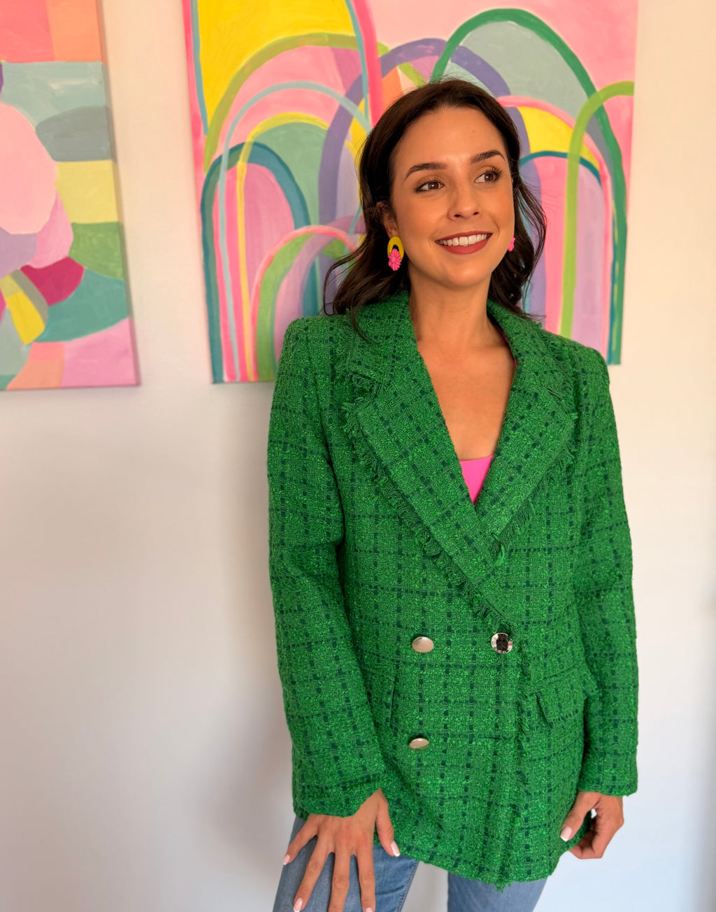 Chanel jacket - Green