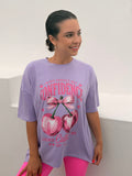 Cherry pop t-shirt - Lilac
