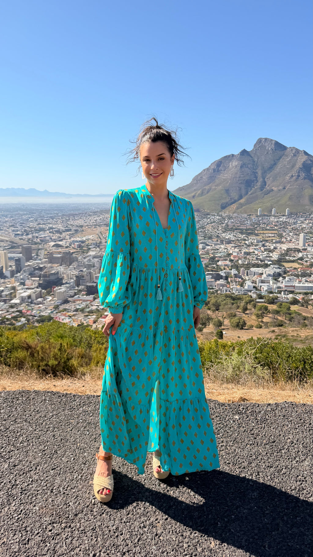 Lulu dress - Turquoise gypsy