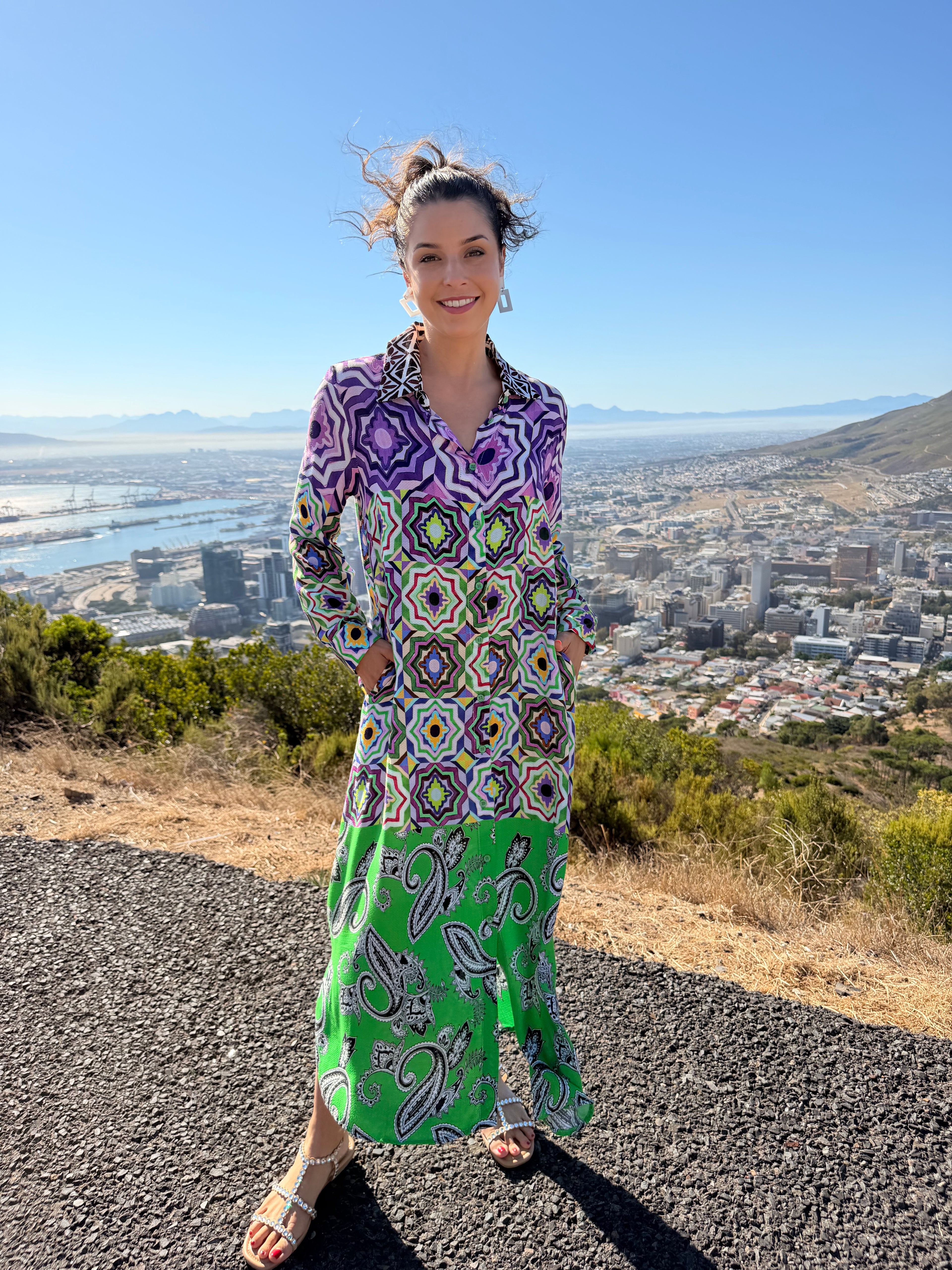 Billy dress - Midday ombré