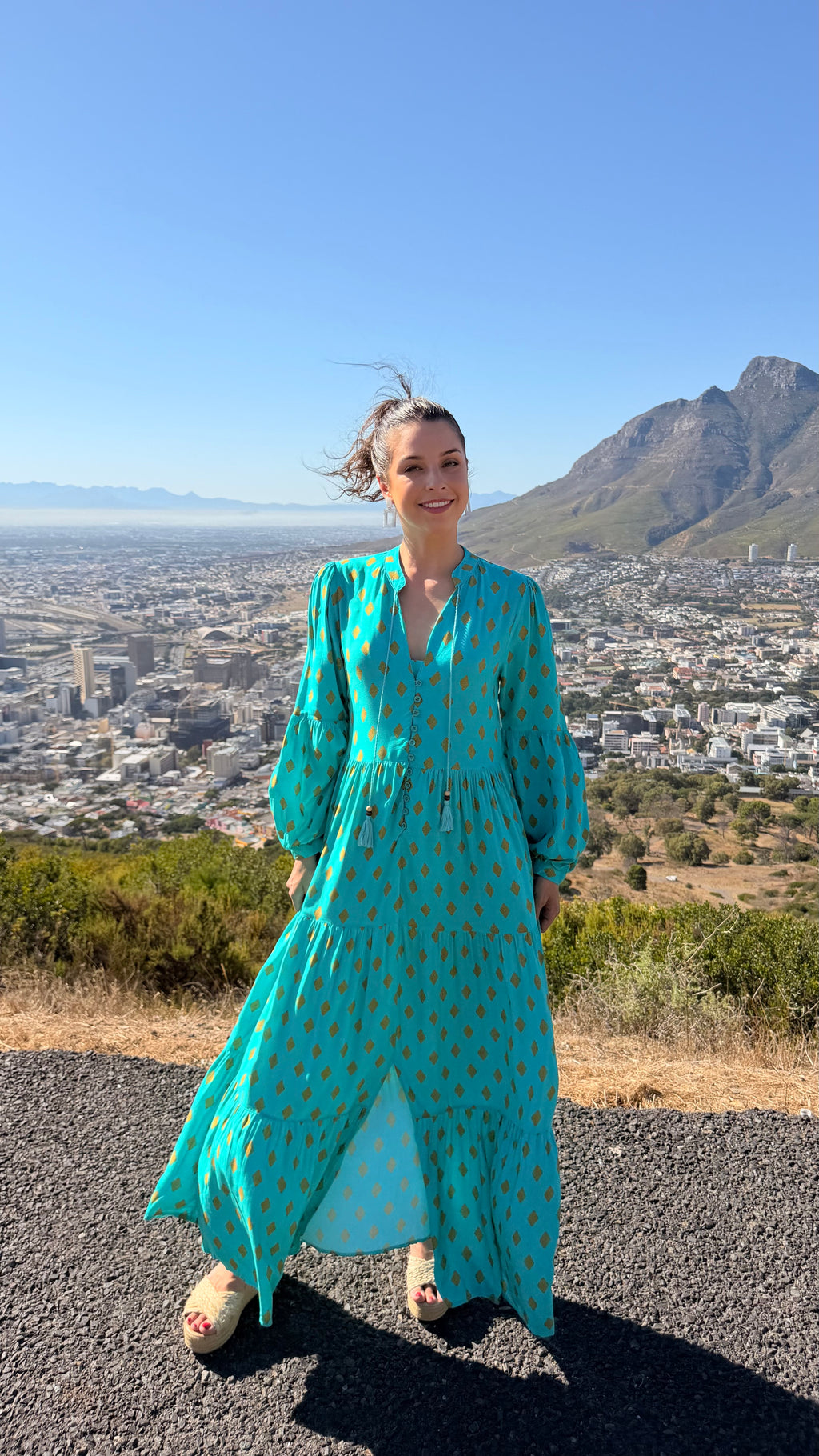 Lulu dress - Turquoise gypsy