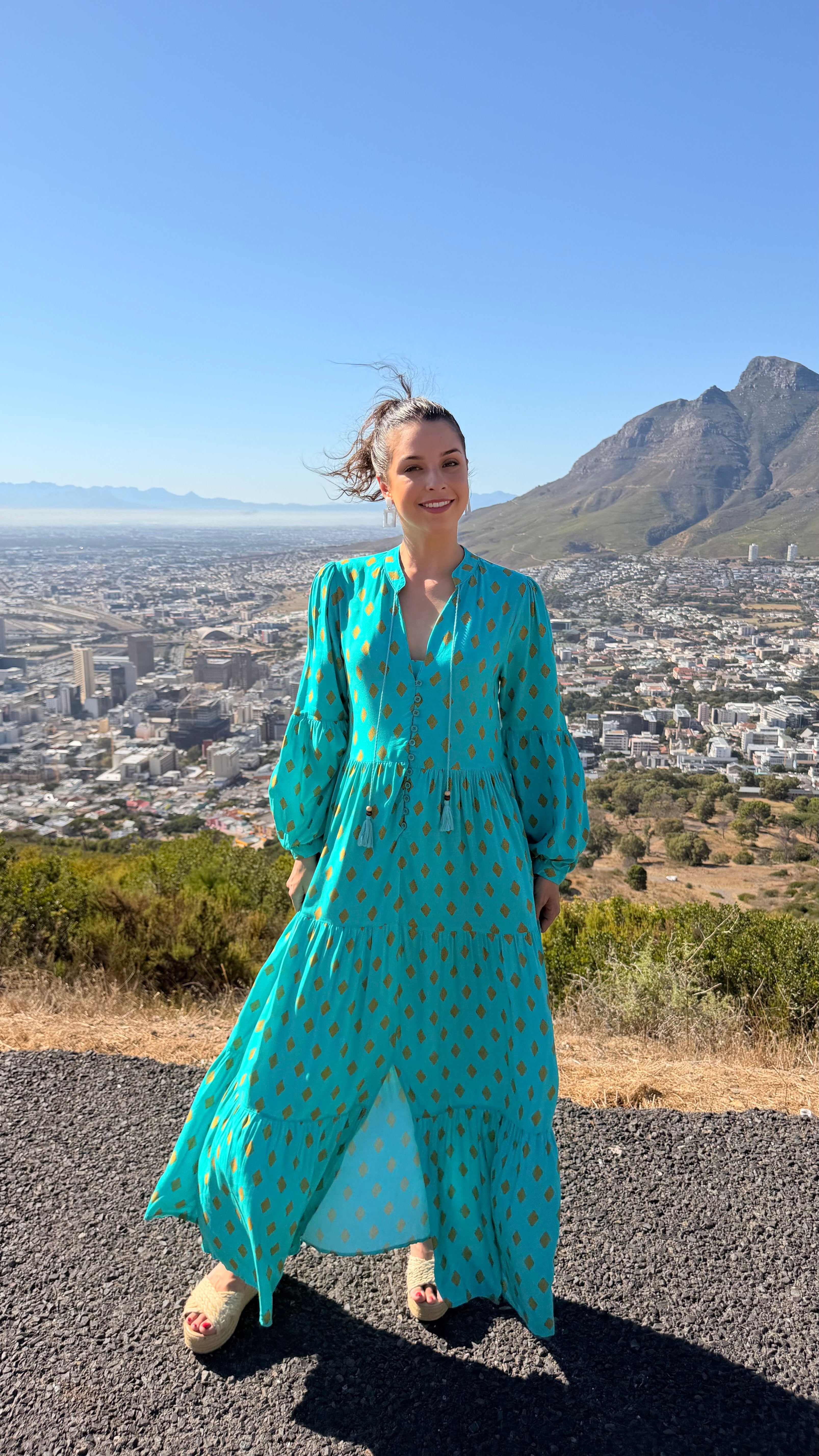 Lulu dress - Turquoise gypsy