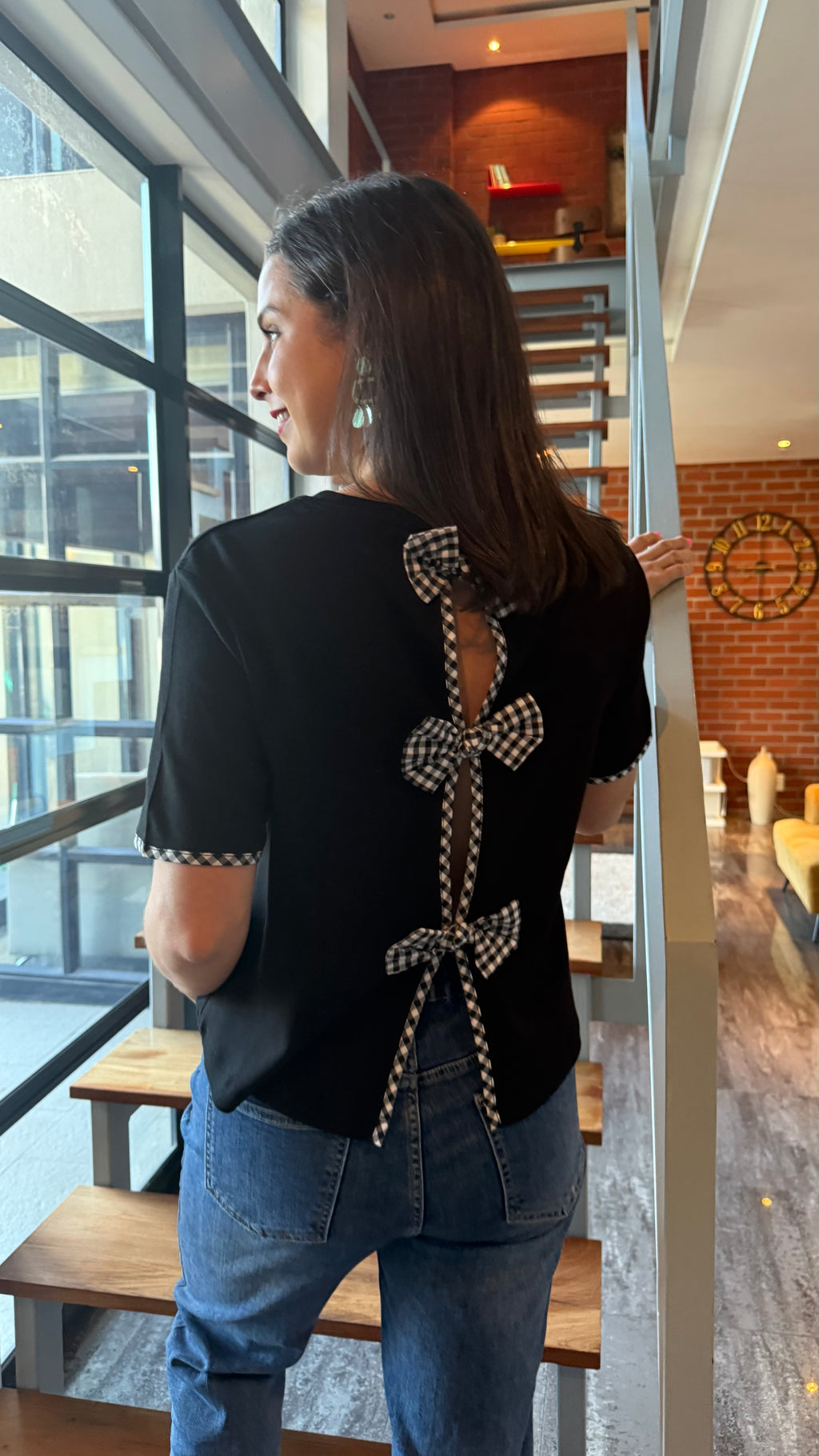 Bow Top - Black