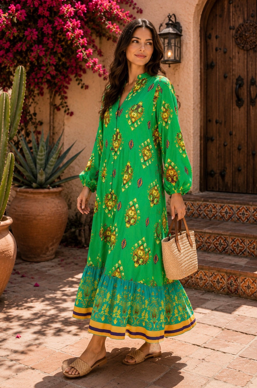 Zalie dress - Green