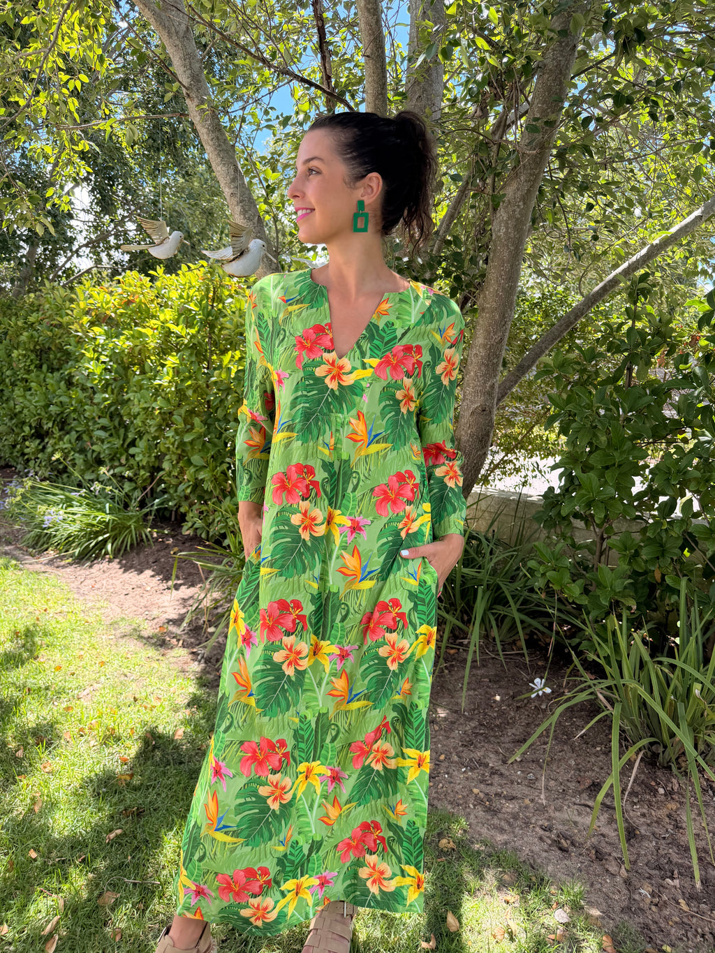 Vicky dress - Tropical maddness