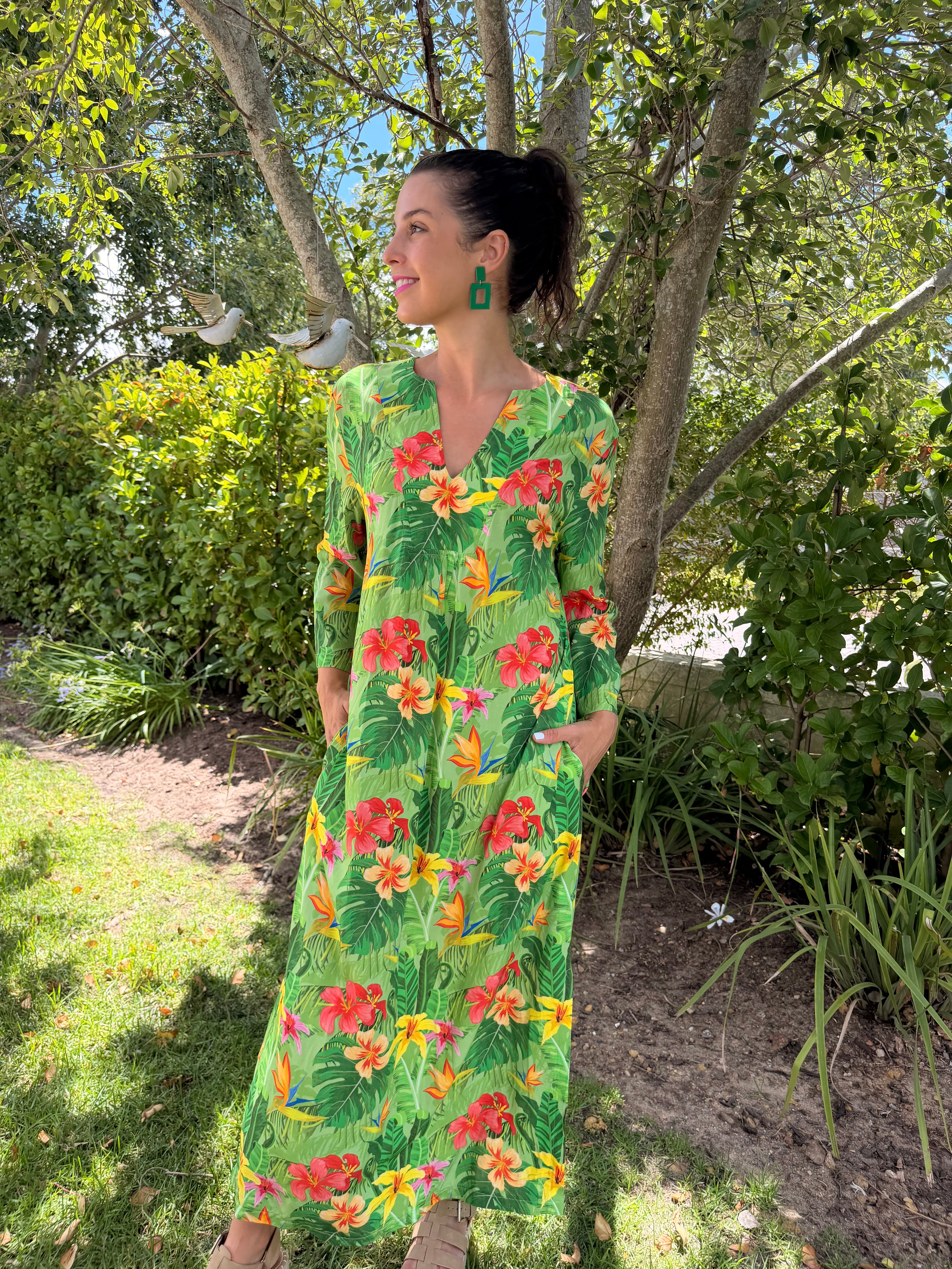 Vicky dress - Tropical maddness