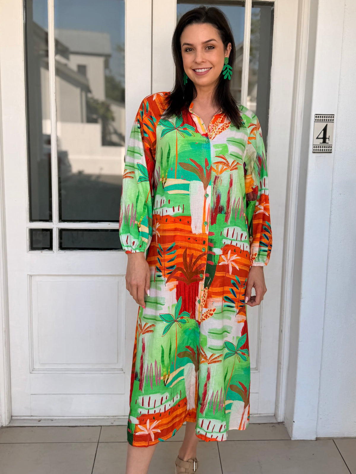 Patricia dress- Palm party
