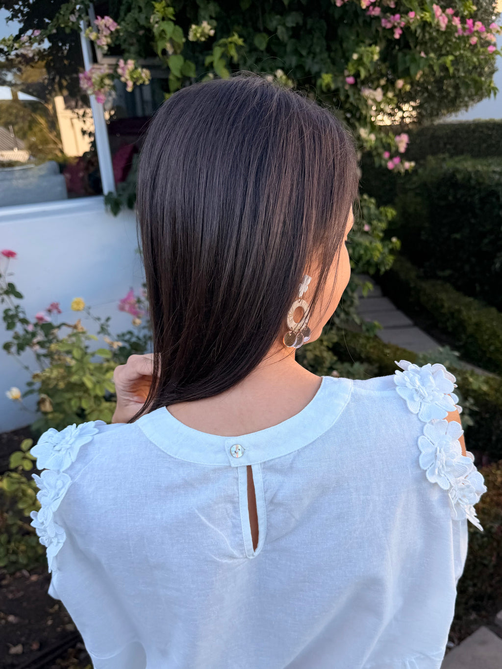 Christine Italian blouse - White