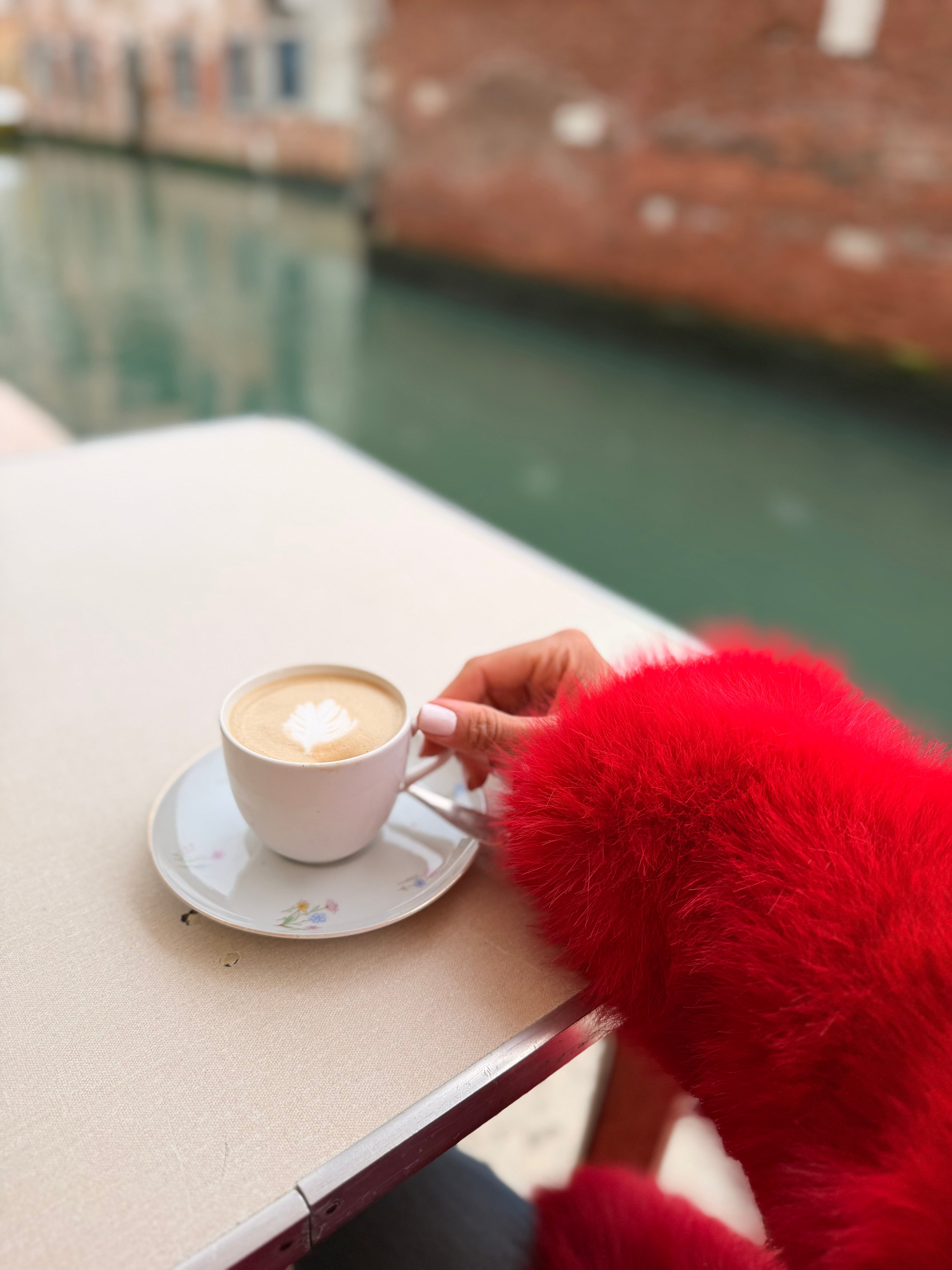 Italian Red Fur jacket