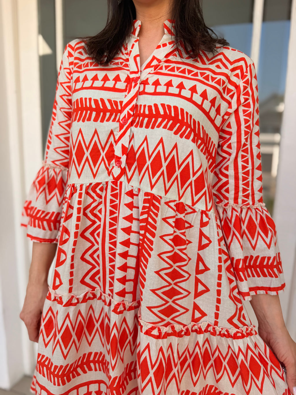 Gabi dress - Burnt orange