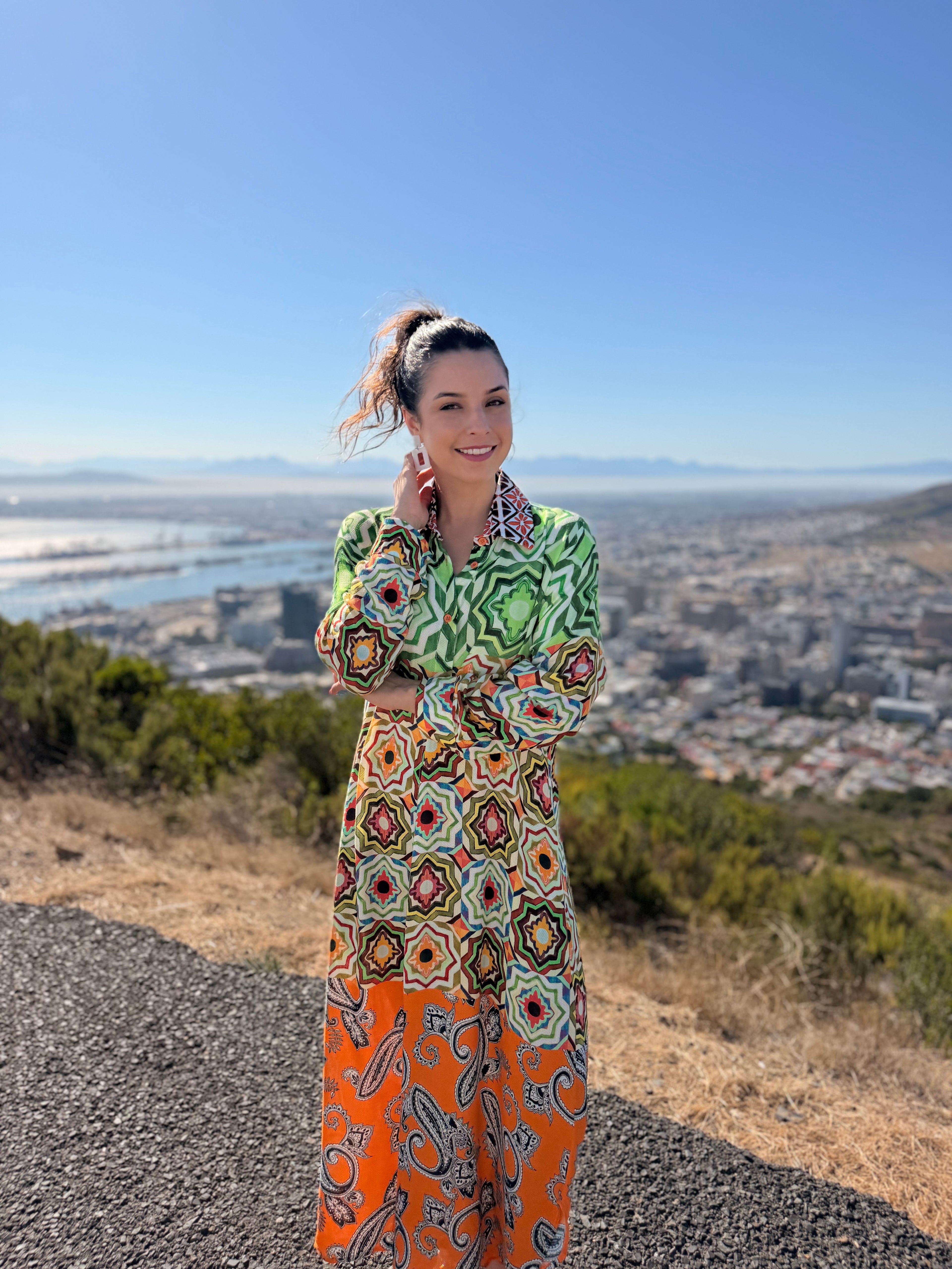 Billy dress - Sunset