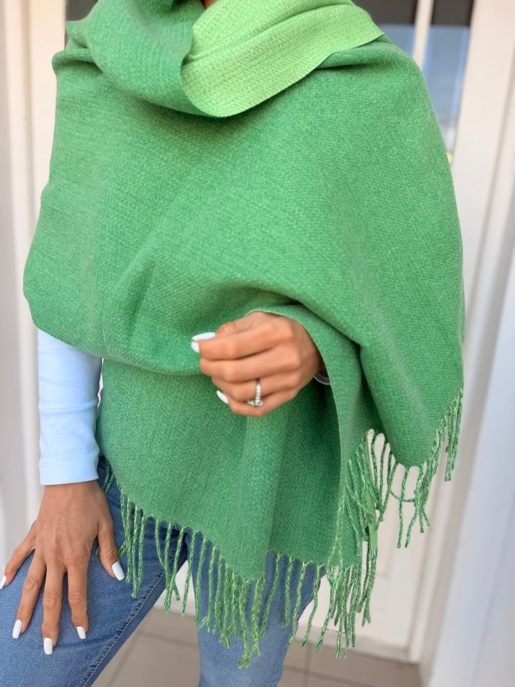 Cashmere scarf - Green