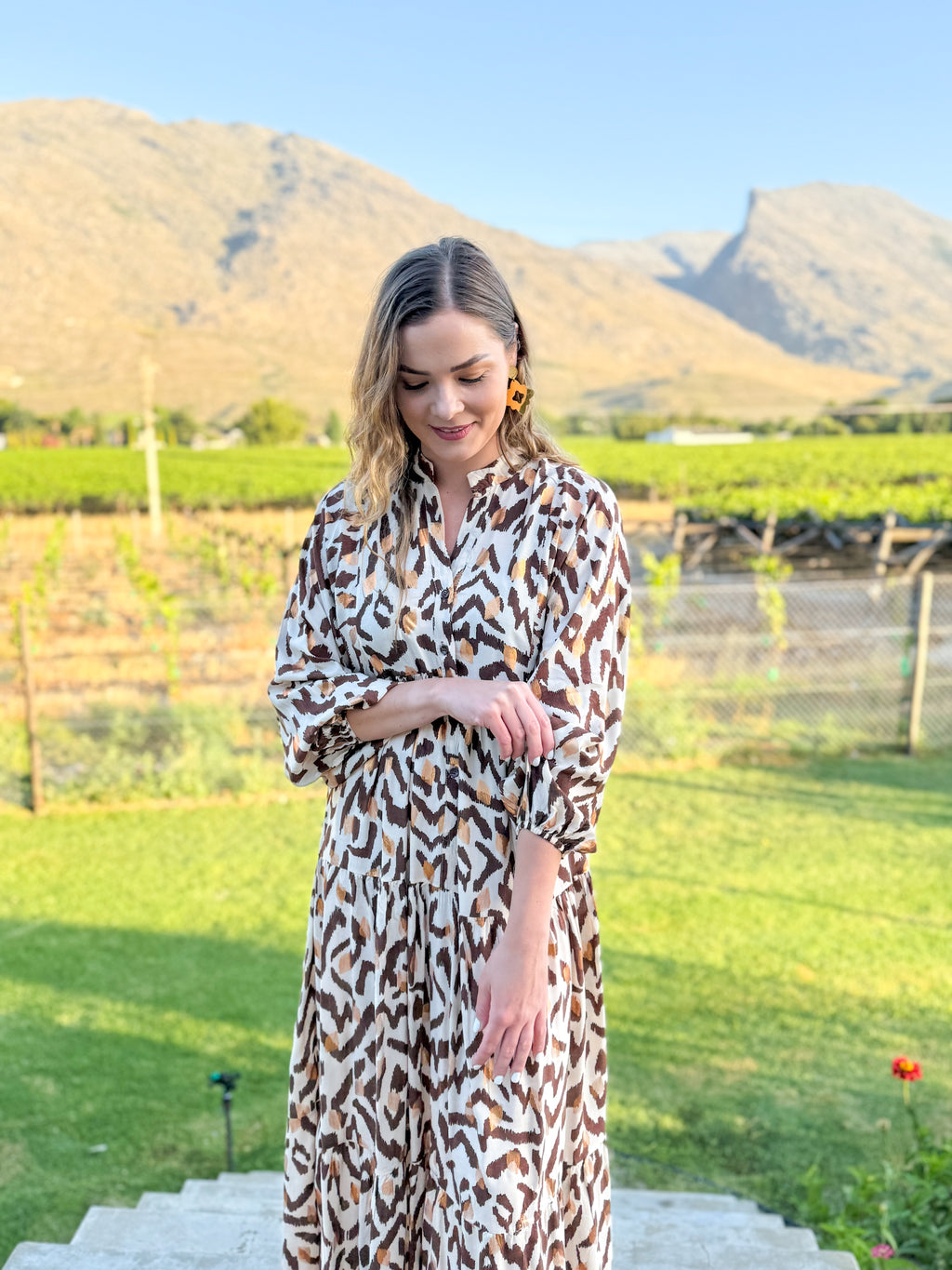 Jenna dress - Leopard