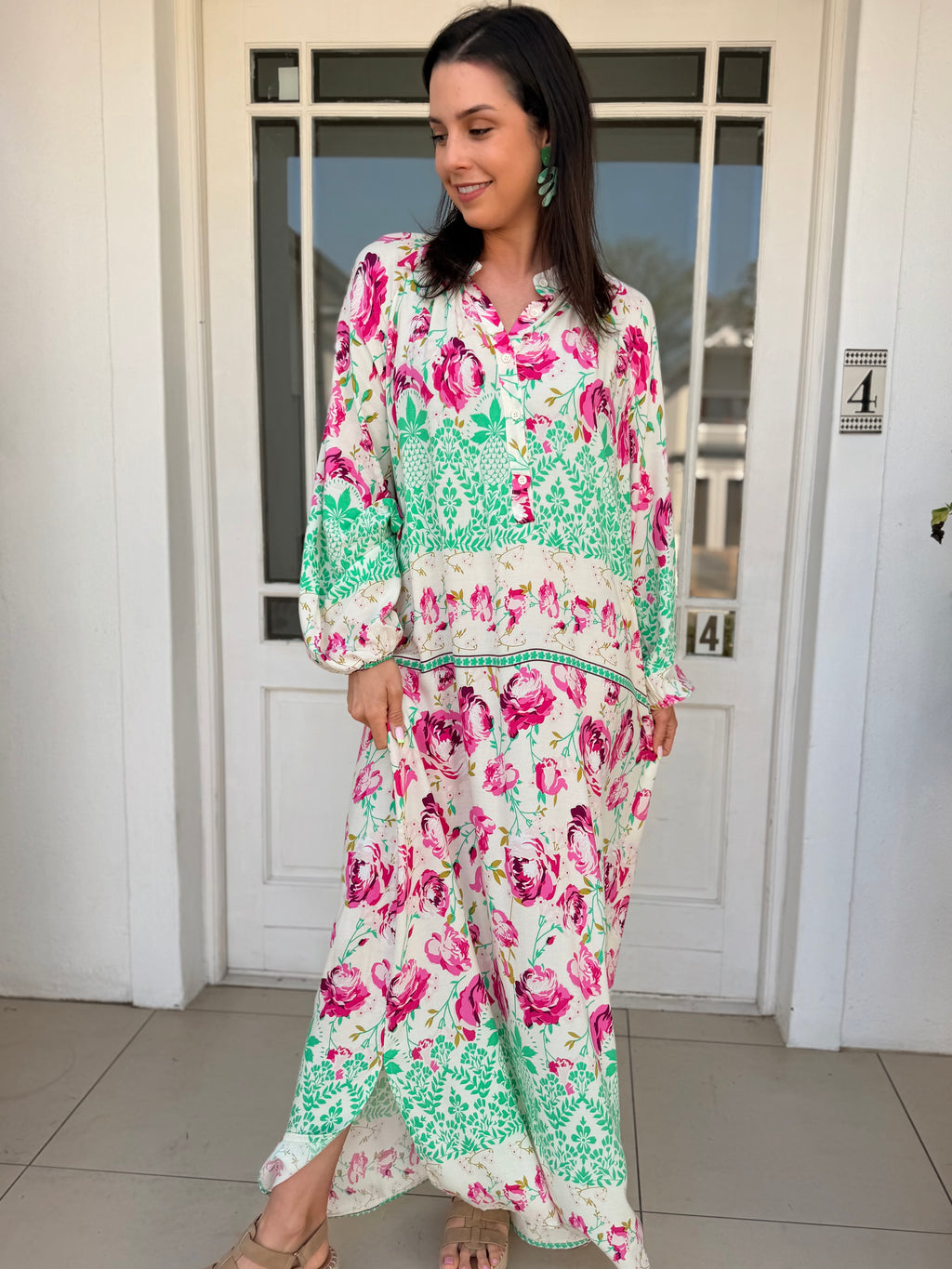 Riané dress - Pink rose