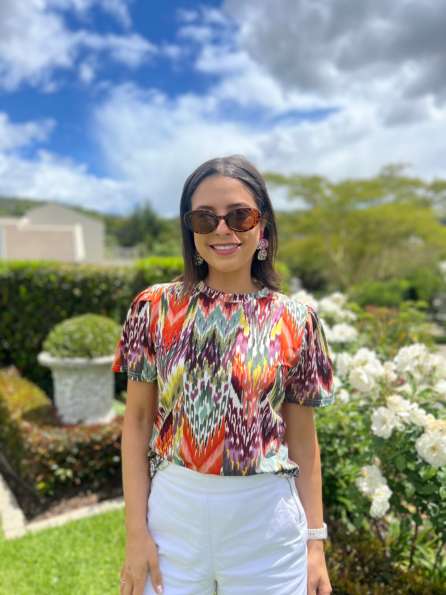 Doné top - Summer ikat