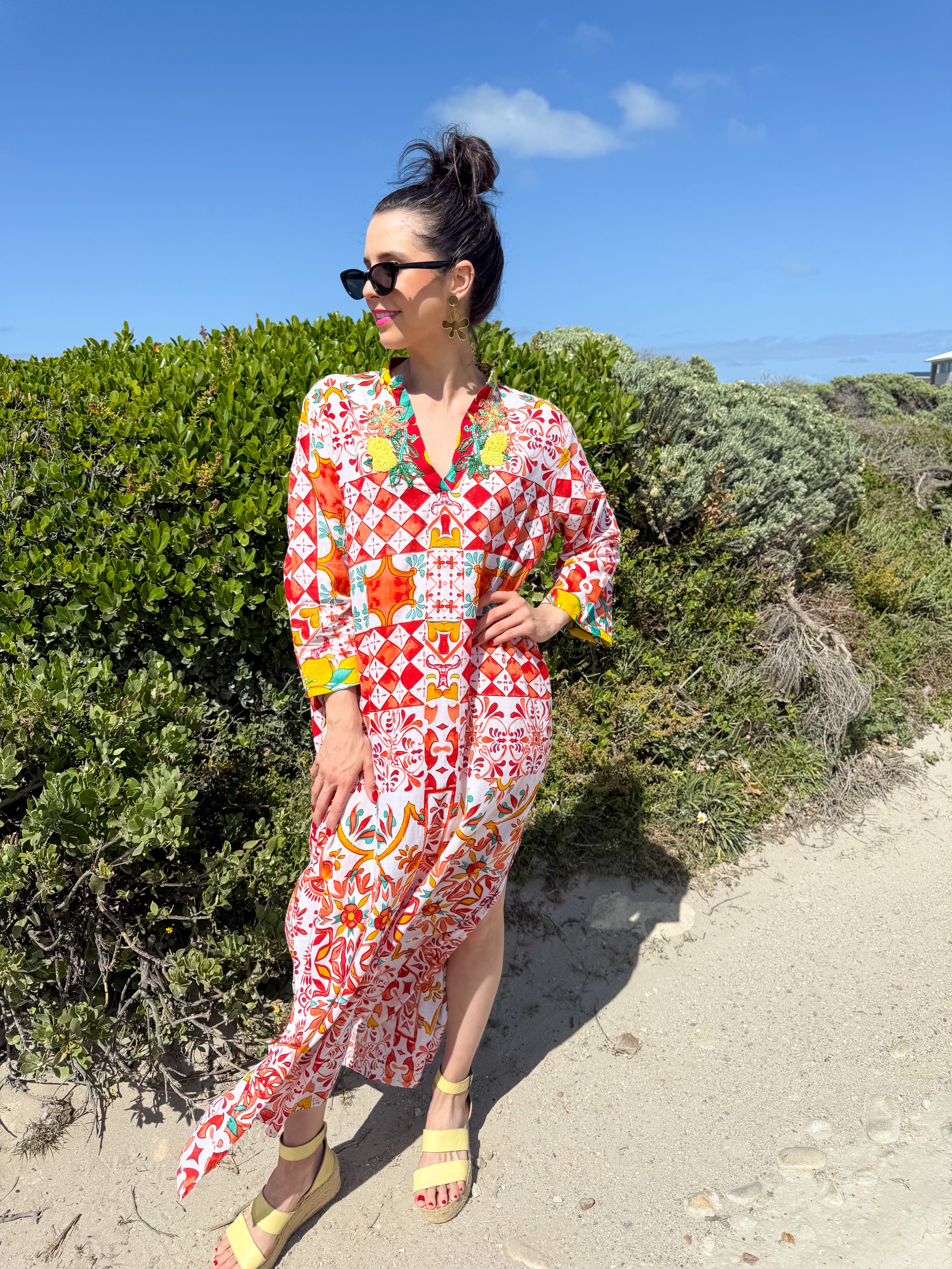 Romey kaftan - Moroccan summer