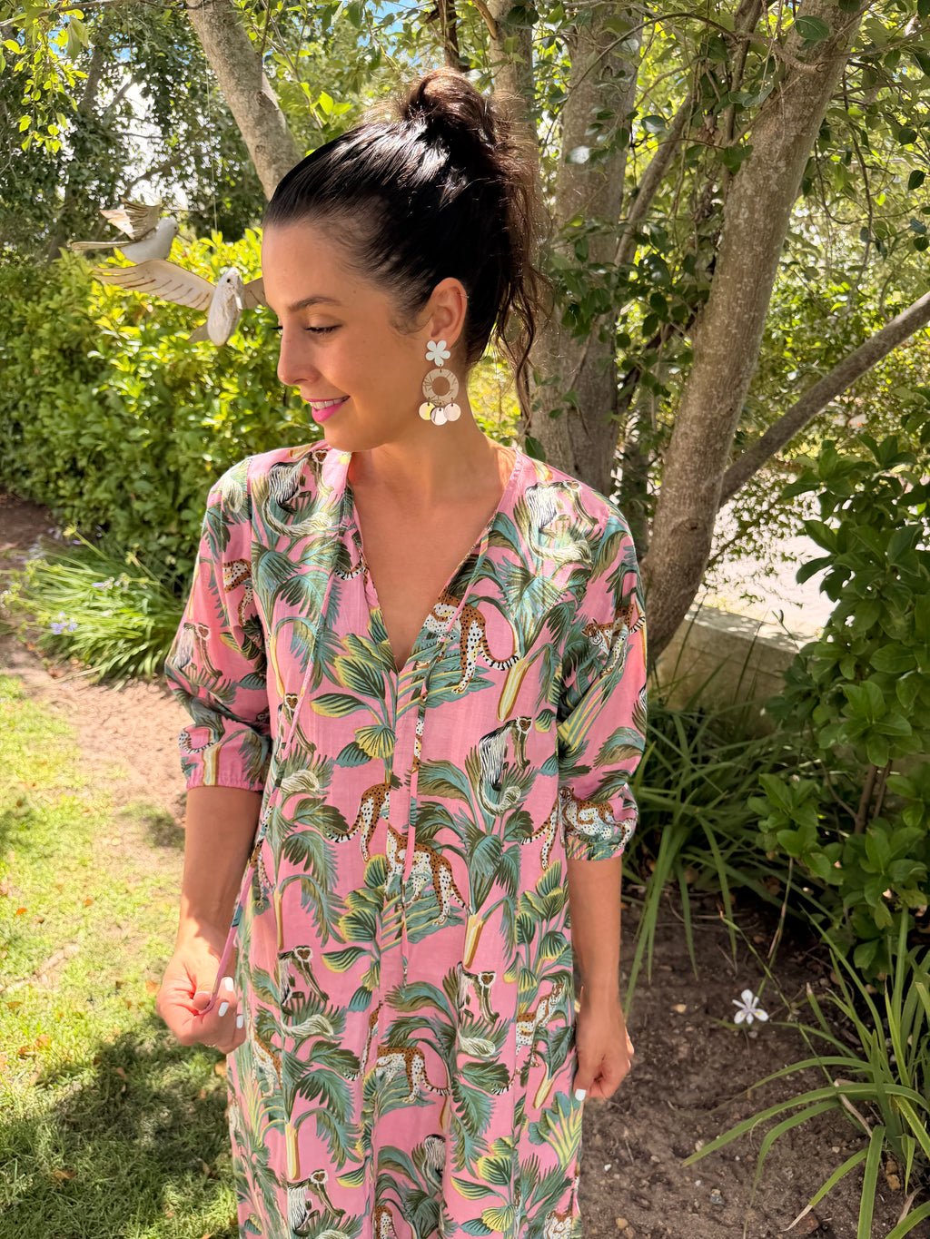 Leo dress - Pink tiger