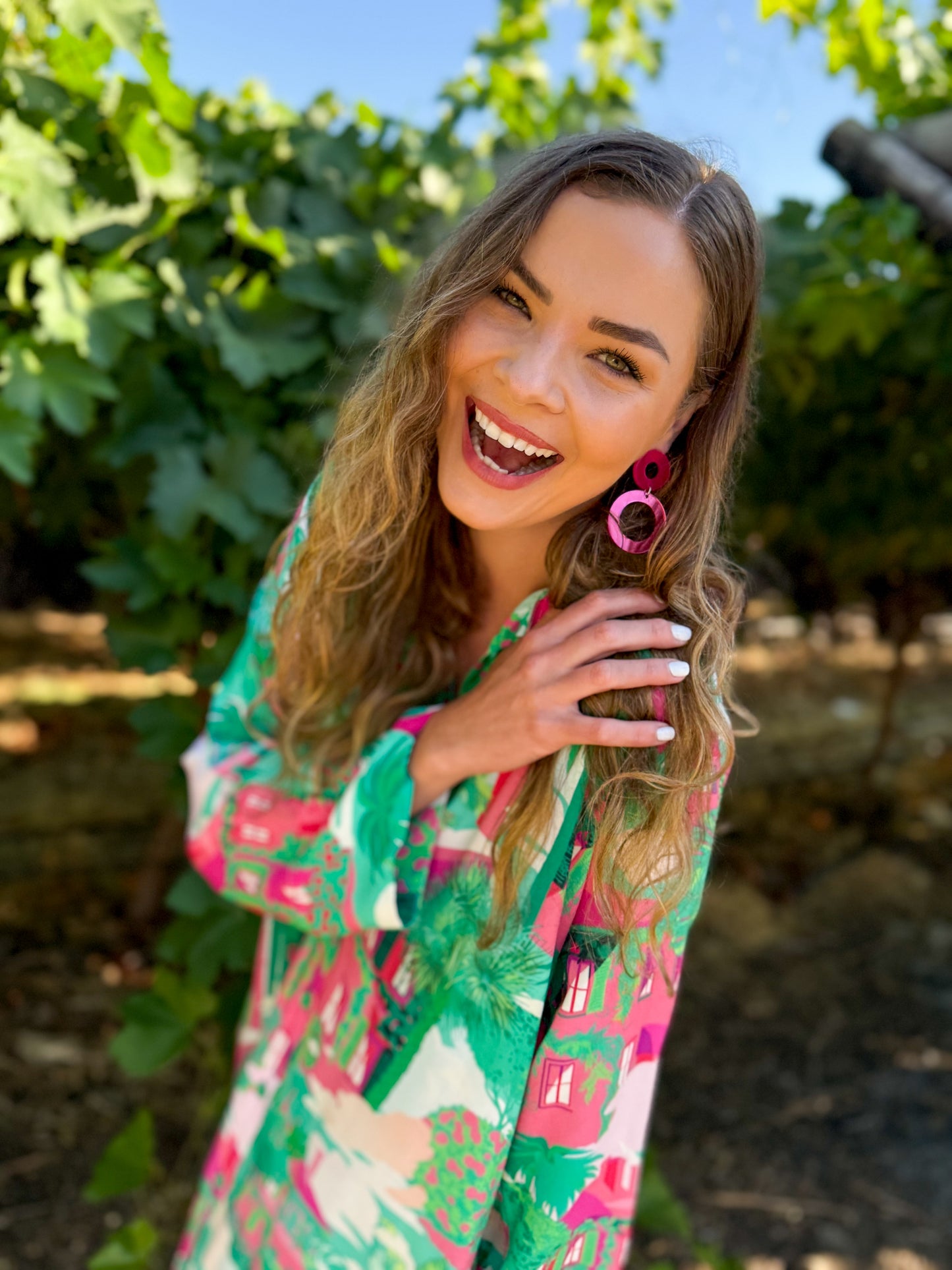Dessie dress - Tropical town