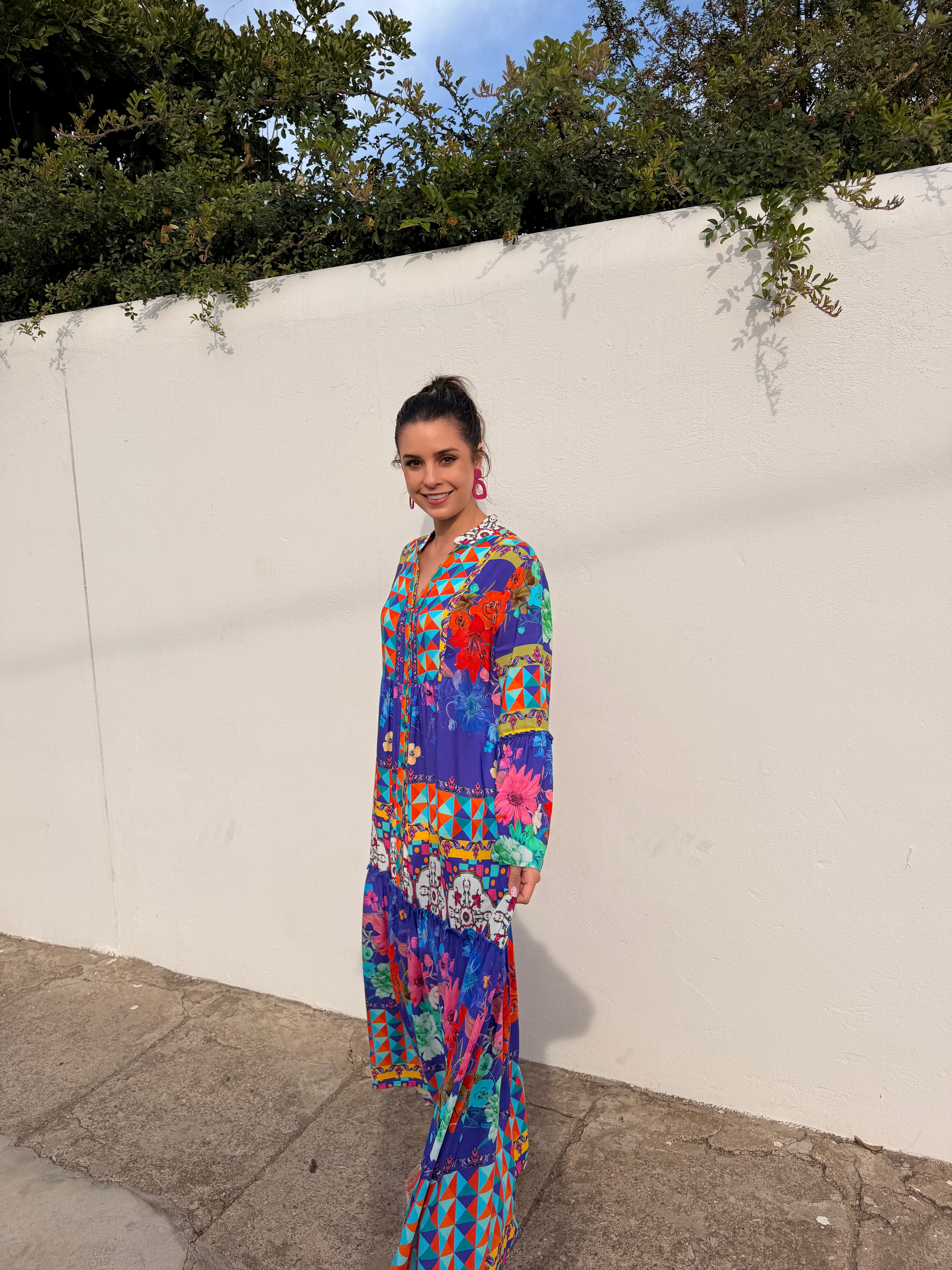 Lizette dress - Indigo violet