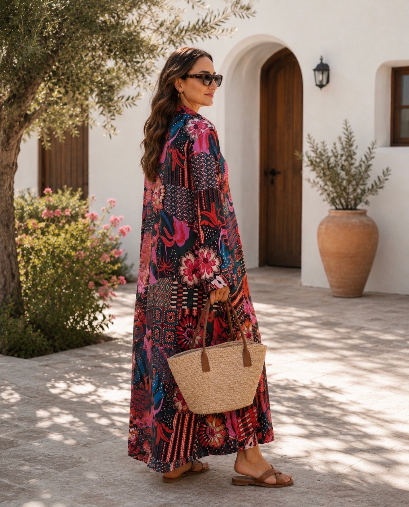 Rox dress - Spanish print