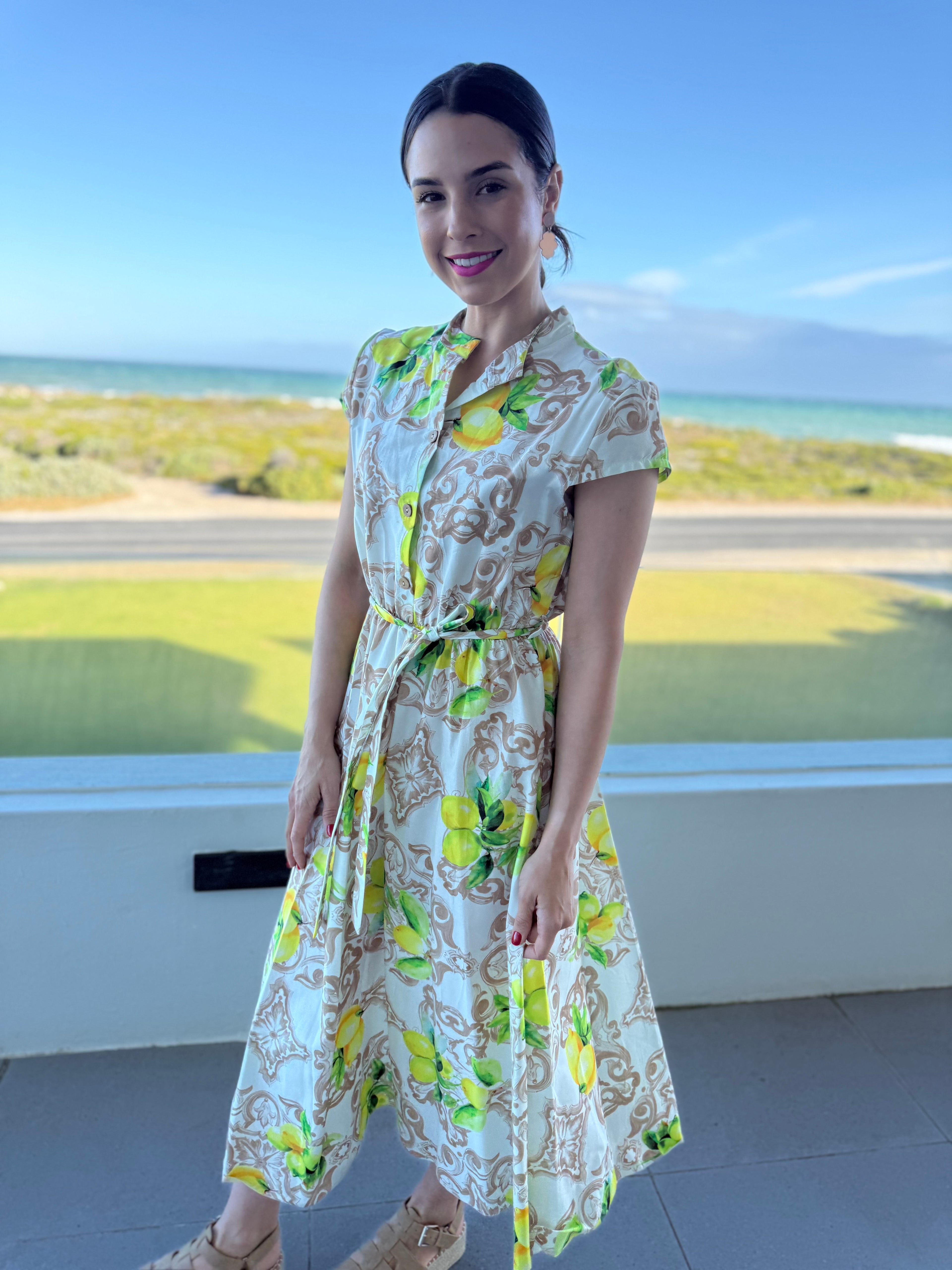 Bibi dress - Beige La Dolcé Vita