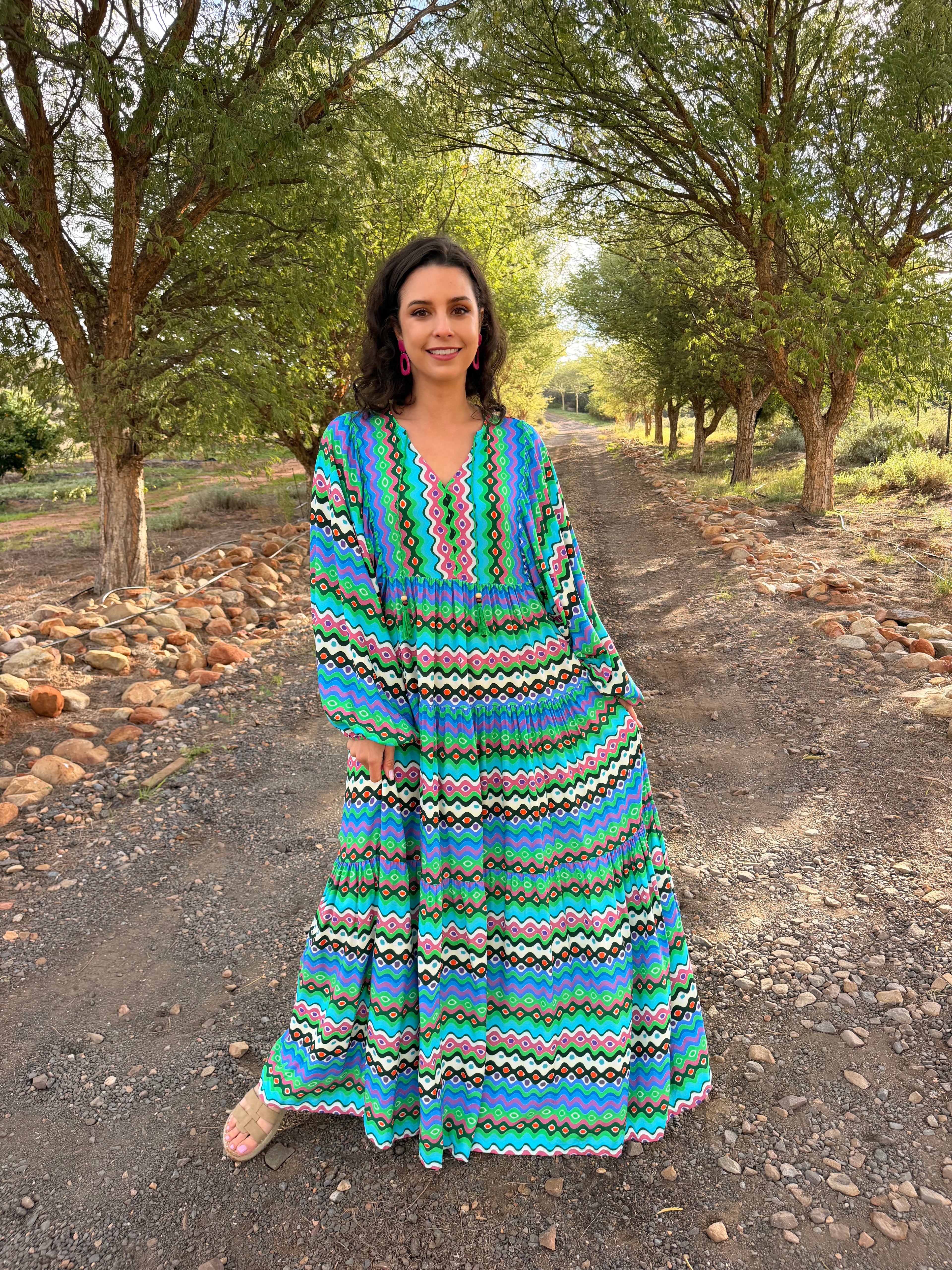 Sally dress - Squiggles