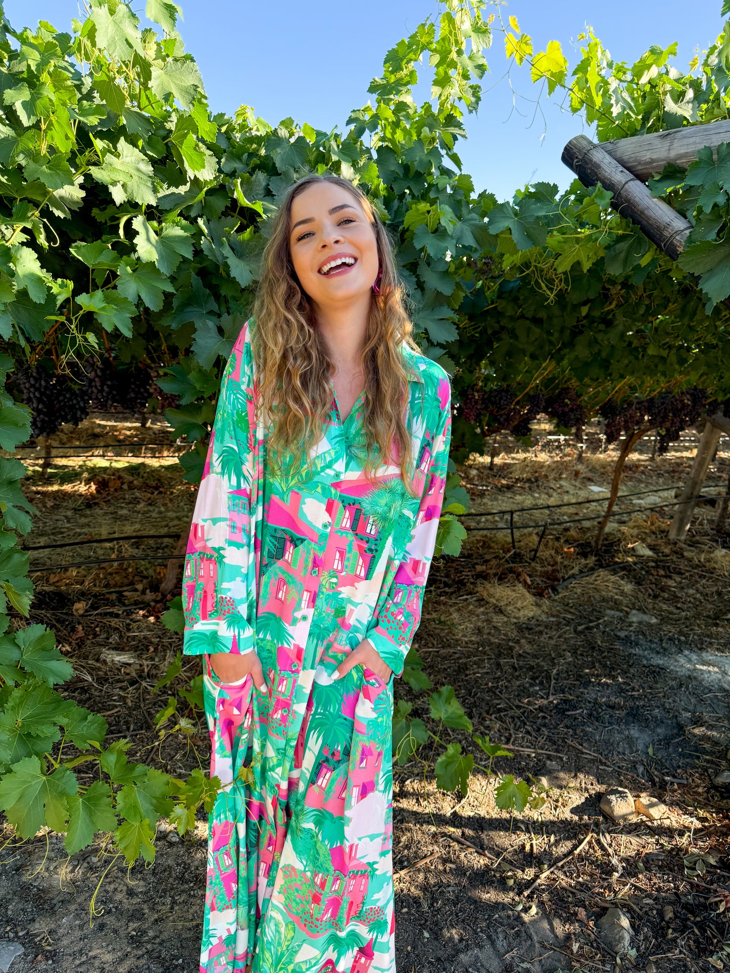 Dessie dress - Tropical town