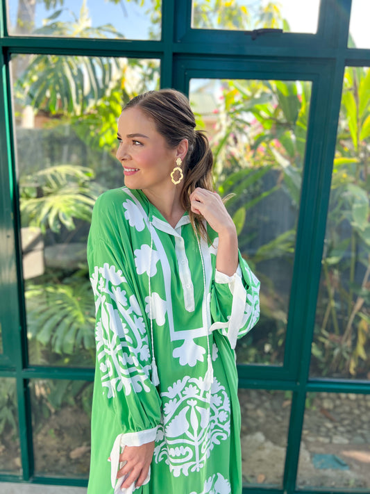 Kaftan - Green goddess