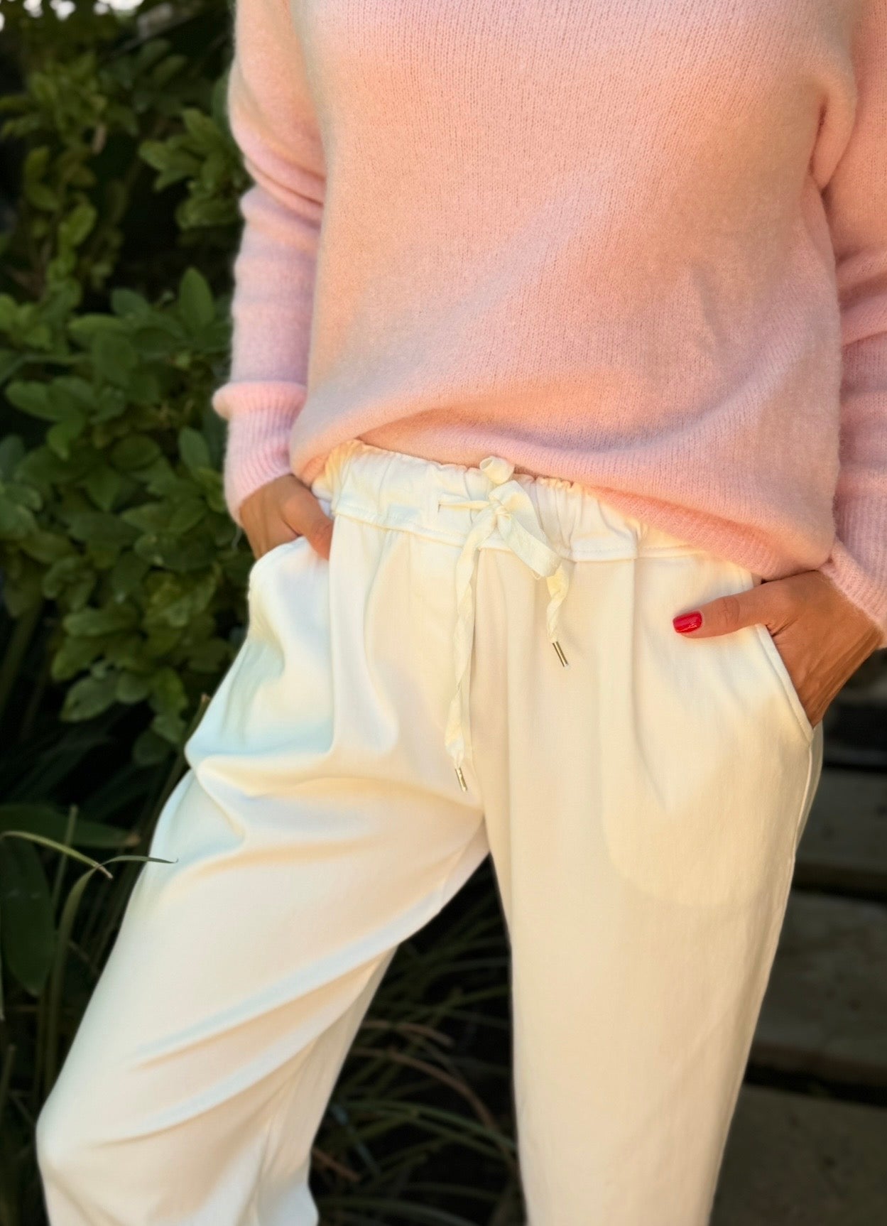 Italian pants - White