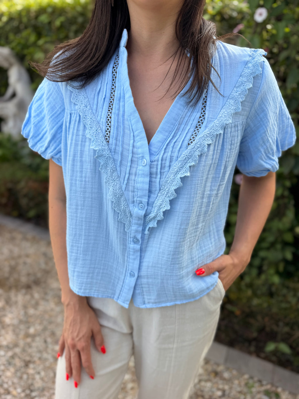 Valerie blouse - Blue