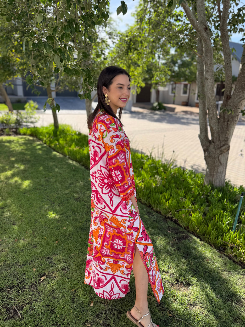 Romey kaftan - Pink La dolcé Vita