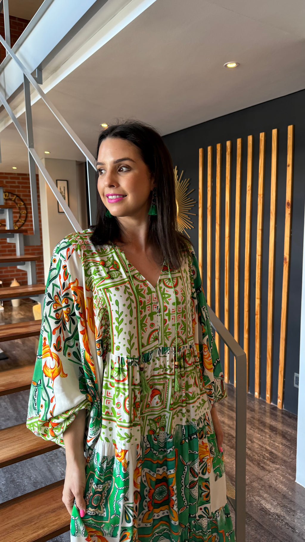 Kika dress - Green