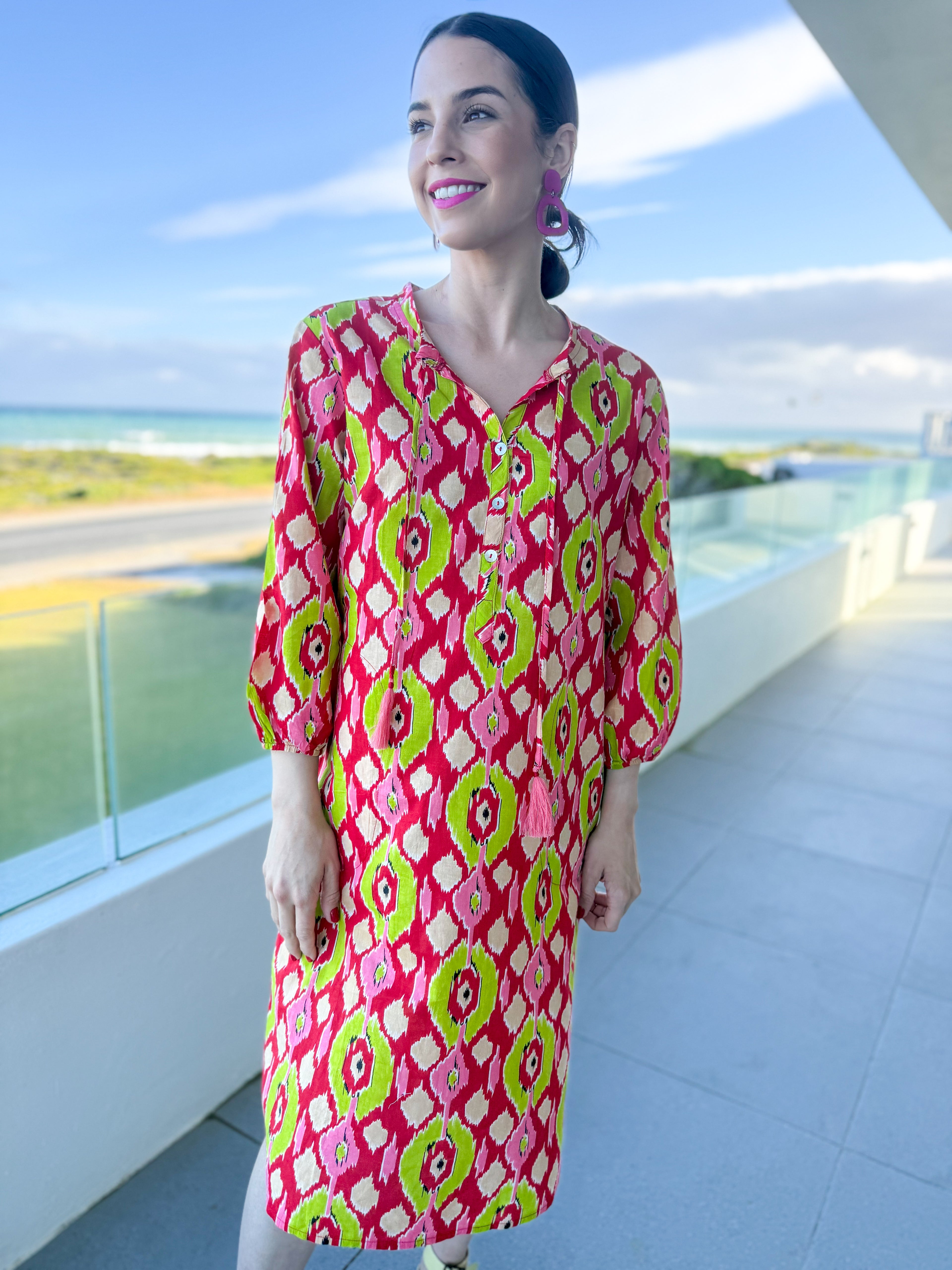 Anina dress - ikat