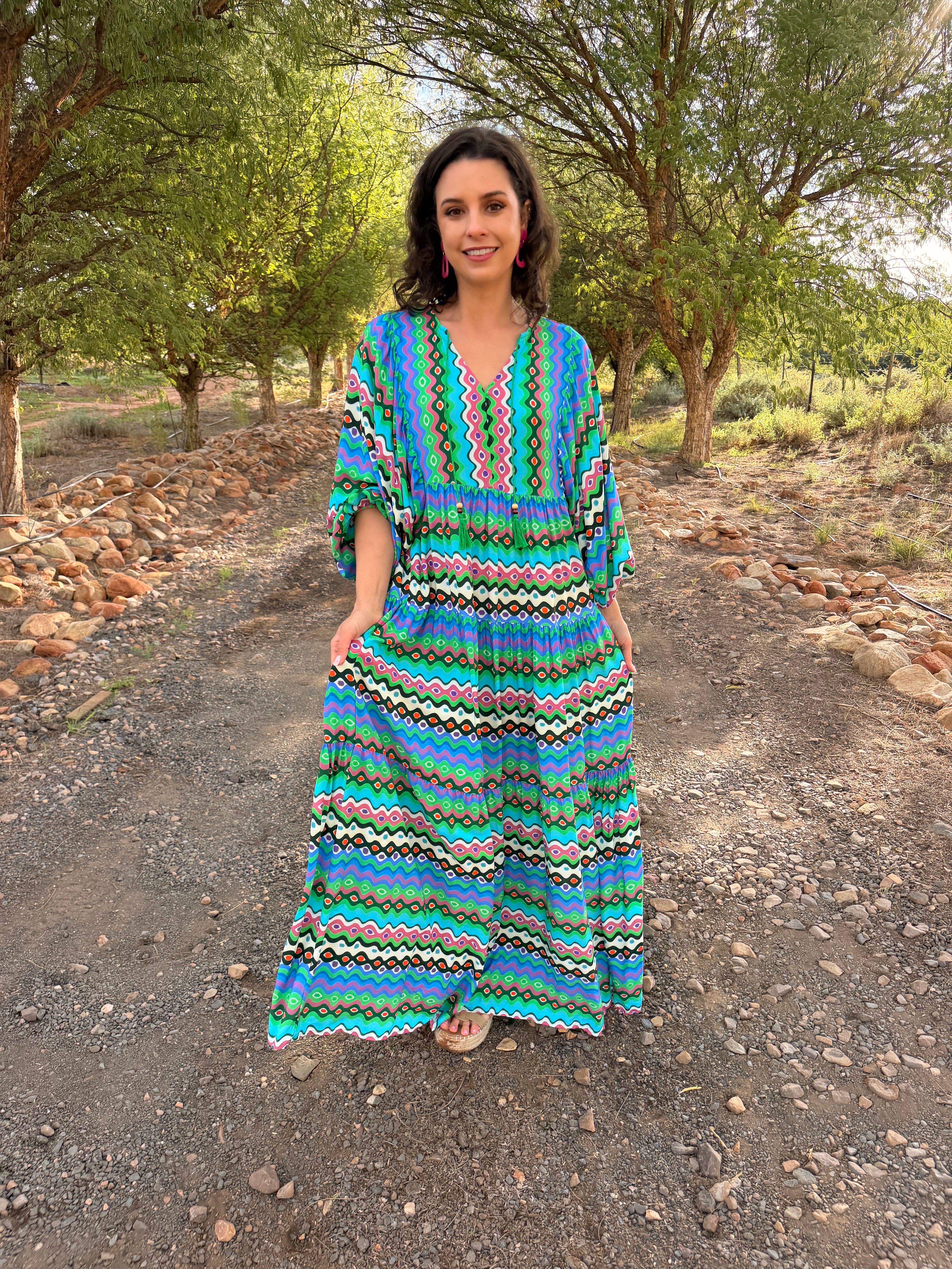 Sally dress - Squiggles