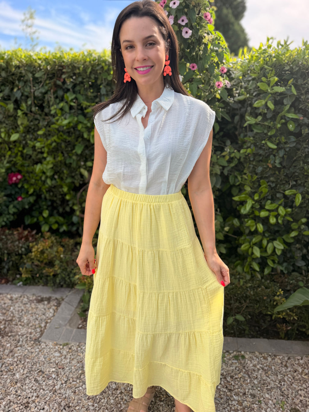 Selena skirt - Yellow