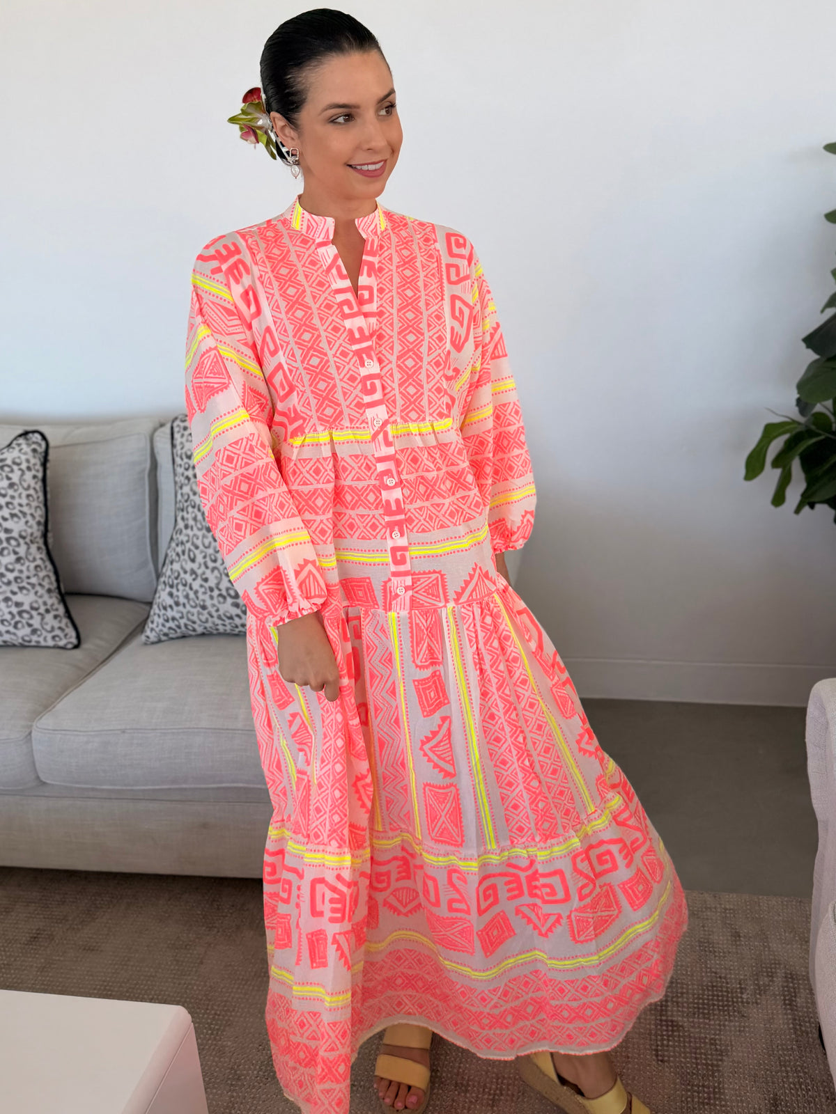Carley dress - Neon dreams