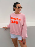 Matcha club top - Pink