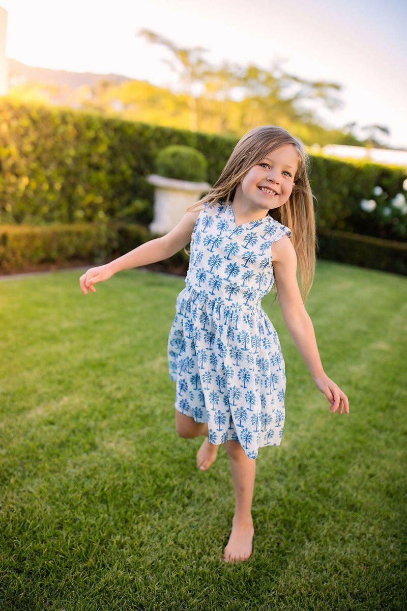Wrap dress- Palm perfection